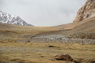 39 Gentle Broad Grassy Trail Climbs Towards Aghil Pass From Kotaz Camp On Trek To K2 North Face In China.jpg
